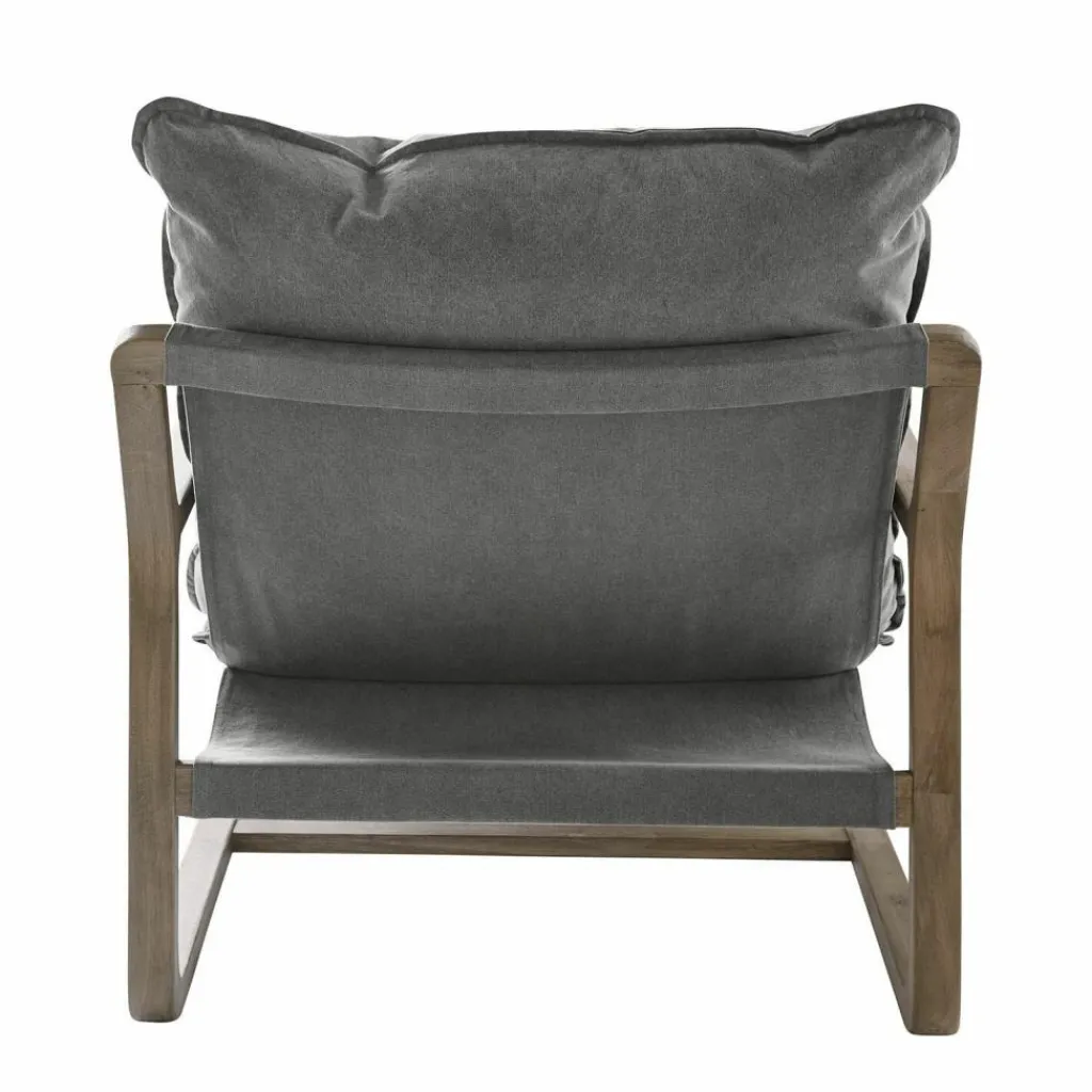 LOBERON Sessel Jowna grau/braun