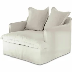 LOBERON Sessel mit Hocker Avignon creme Discount