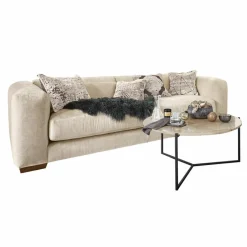 LOBERON Sofa Balourie creme Hot
