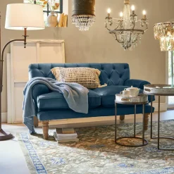 LOBERON Sofa Carme blau Best