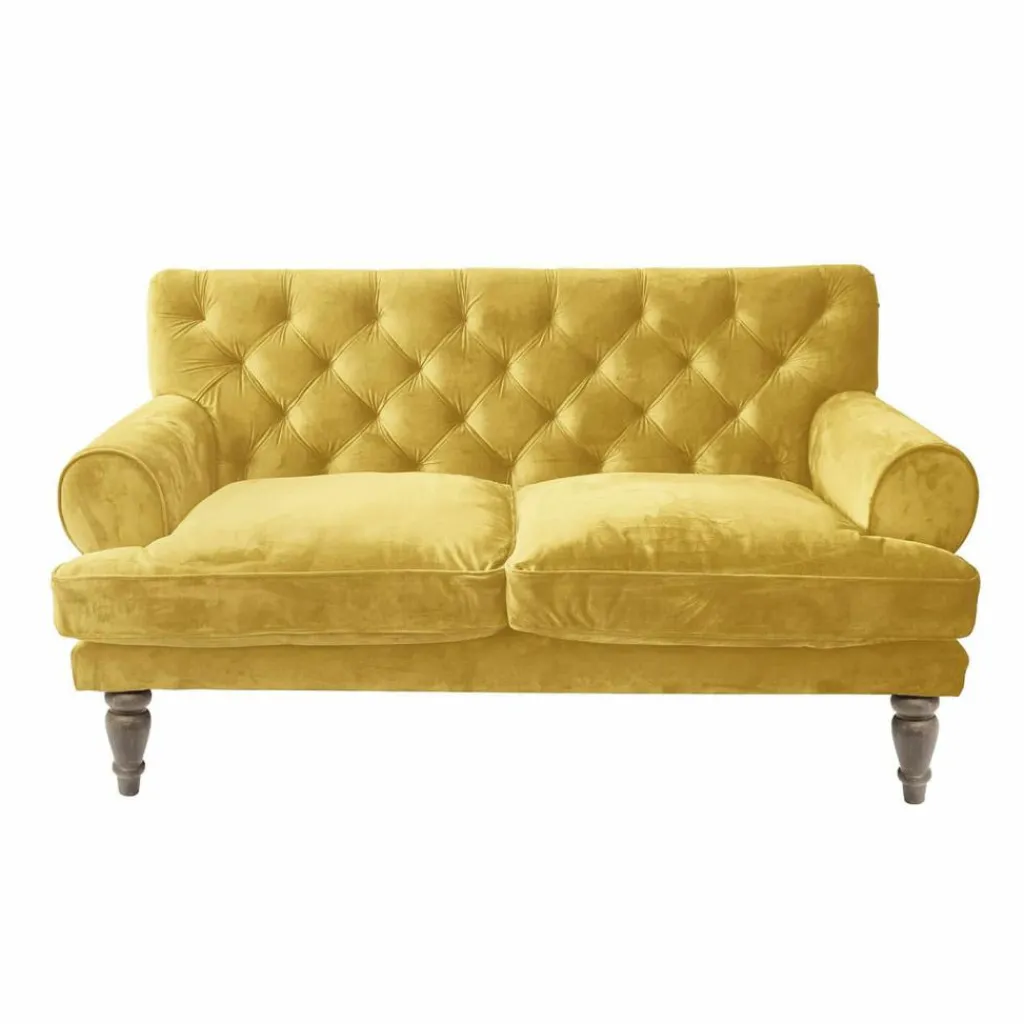 LOBERON Sofa Carme gelb