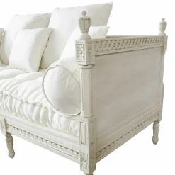 LOBERON Sofa Douville antikweiß New
