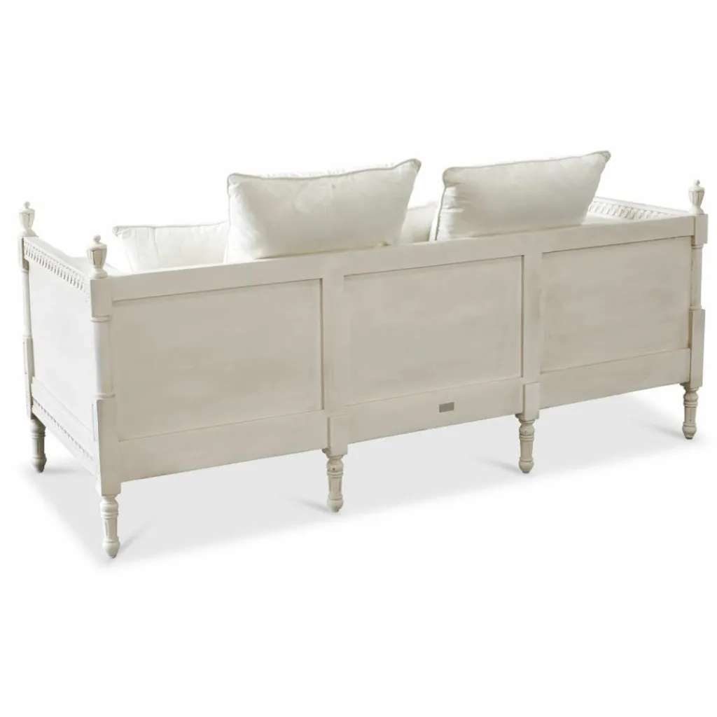 LOBERON Sofa Douville antikweiß New