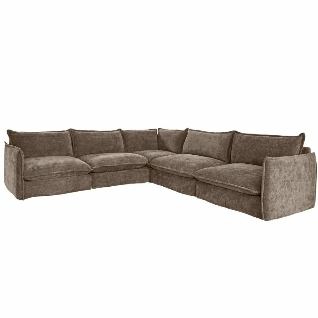 LOBERON Sofa Illingworth dunkelbraun New