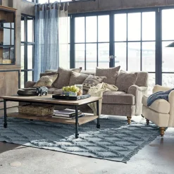 LOBERON Sofa Isa grau New