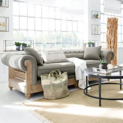 LOBERON Sofa Kanani grau/braun New