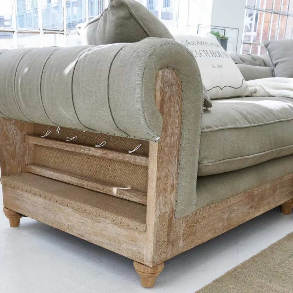 LOBERON Sofa Kanani grau/braun New