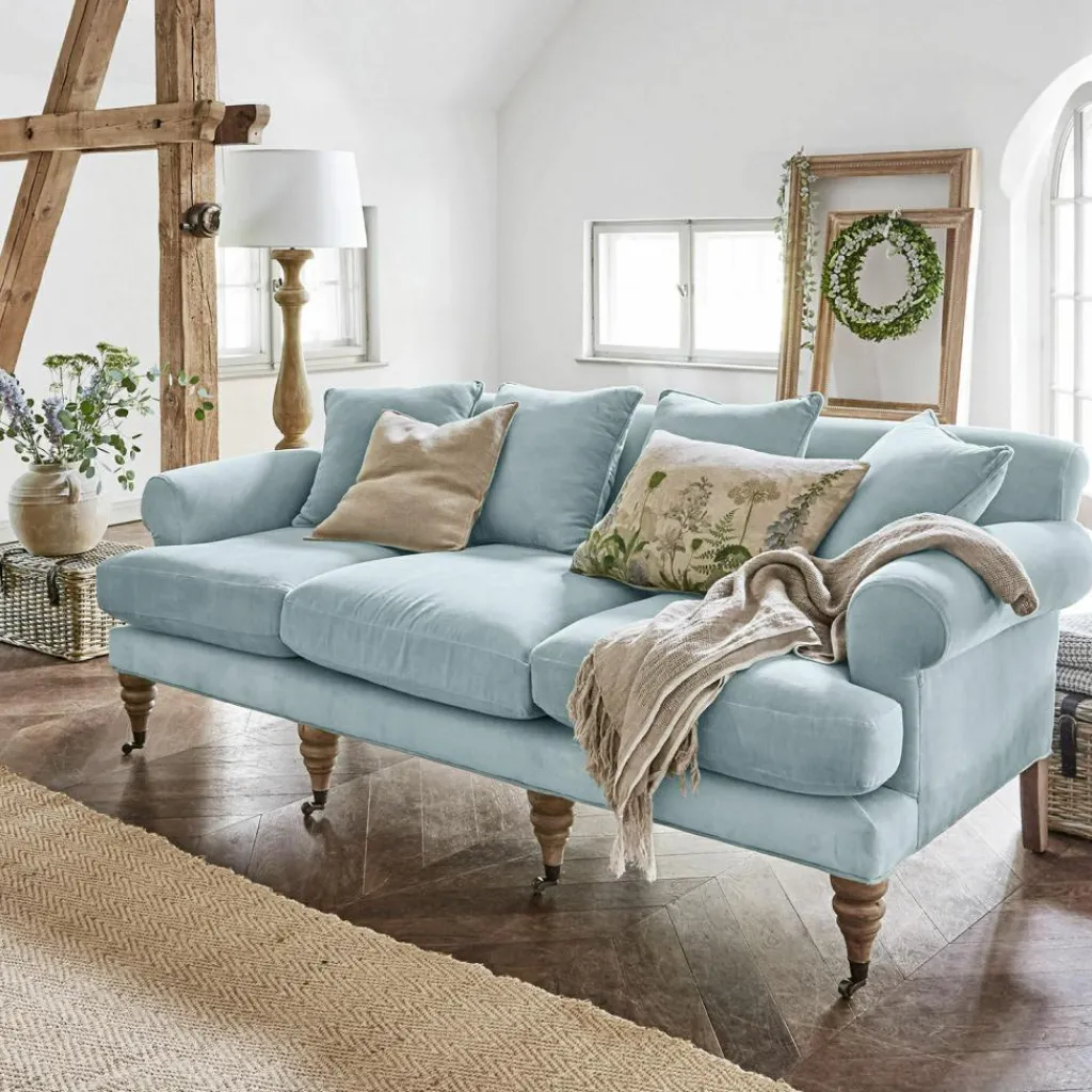 LOBERON Sofa Kazimir blau Hot
