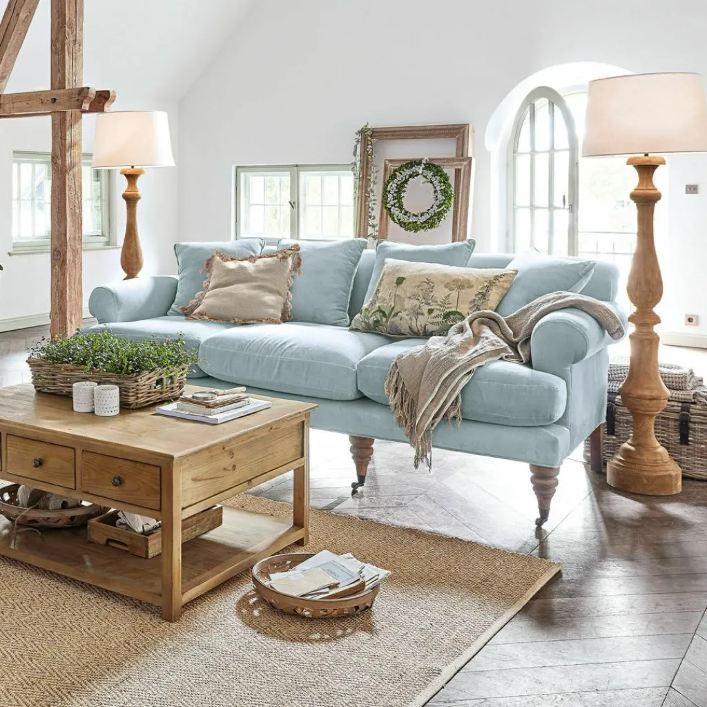 LOBERON Sofa Kazimir blau Hot