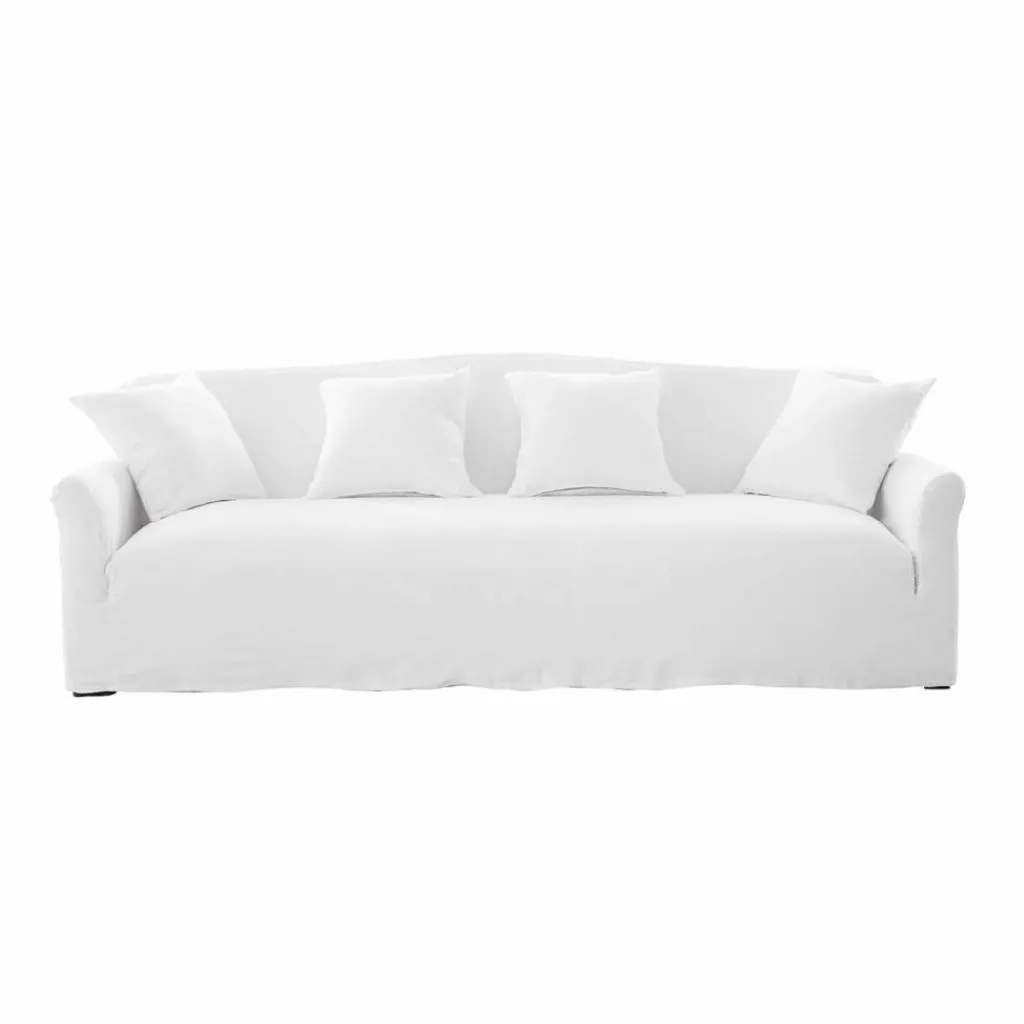 LOBERON Sofa Riveneuve weiß Clearance