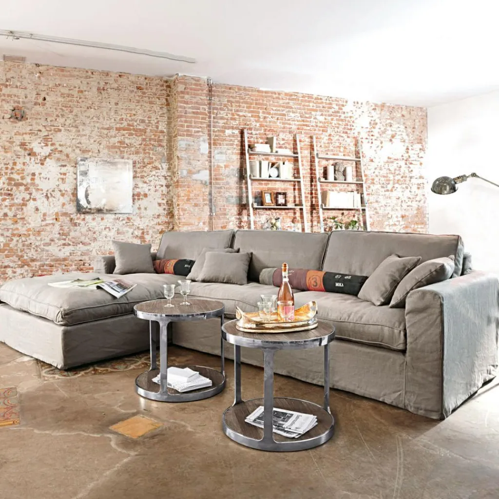 LOBERON Sofa Seaford grau New