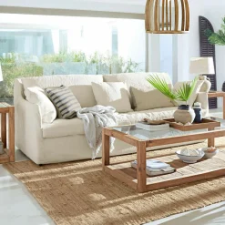 LOBERON Sofa Shadowfield weiß Hot
