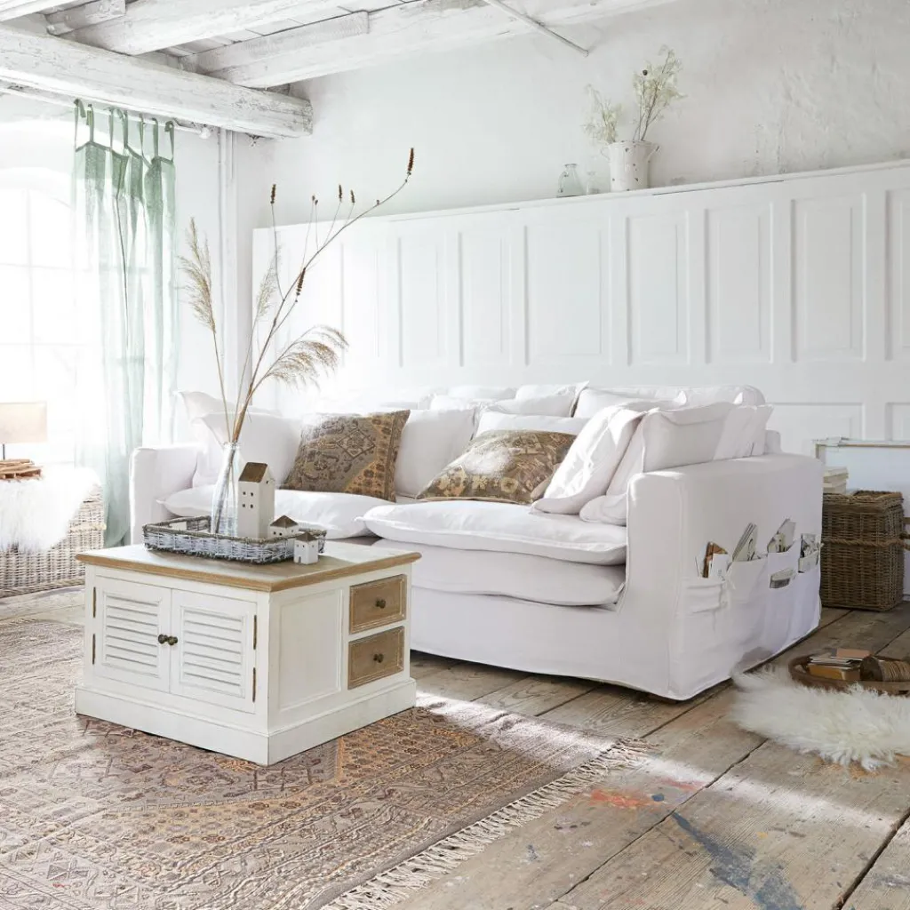 LOBERON Sofa Terell weiß Outlet