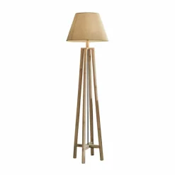 LOBERON Stehlampe Edgewood braun/leinen Online