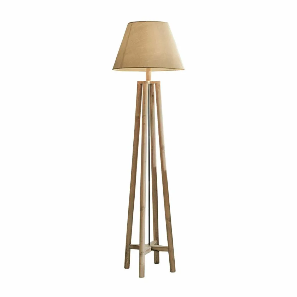 LOBERON Stehlampe Edgewood braun/leinen Online