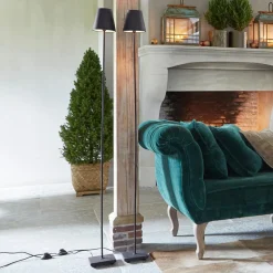 LOBERON Stehlampe 2er Set Tacoma schwarz Best