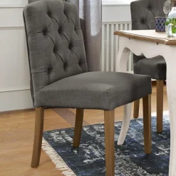LOBERON Stuhl Fulden anthrazit Sale