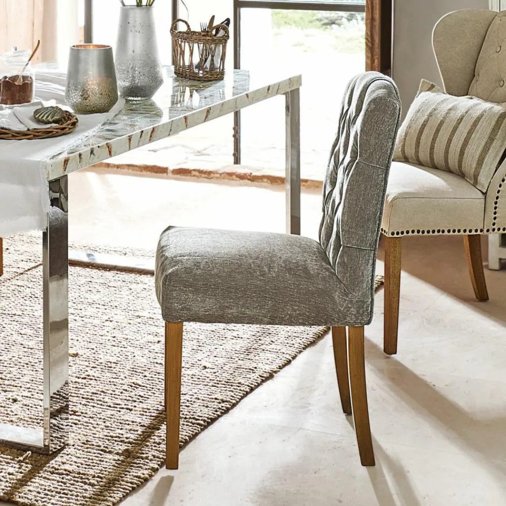 LOBERON Stuhl Fulden grau Outlet