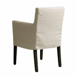 LOBERON Stuhl Longhill leinen/schwarz Best