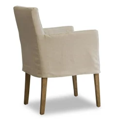 LOBERON Stuhl Longhill leinen/braun Discount