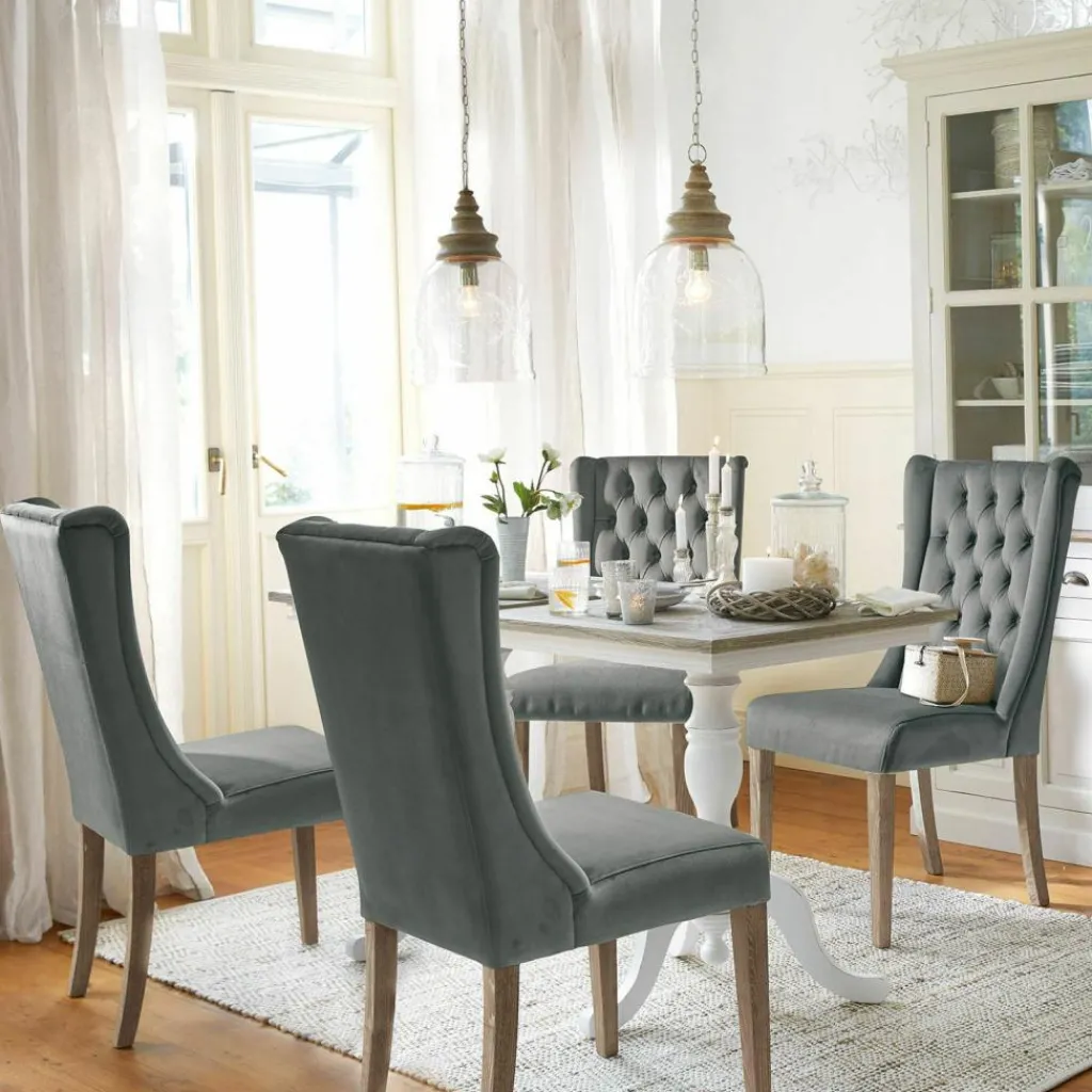 LOBERON Stuhl Sudbury dunkelgrau Discount