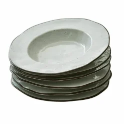 LOBERON Suppenteller 6er Set Biarré grau New