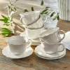 LOBERON Tasse mit Unterteller 6er Set Mallevesse New
