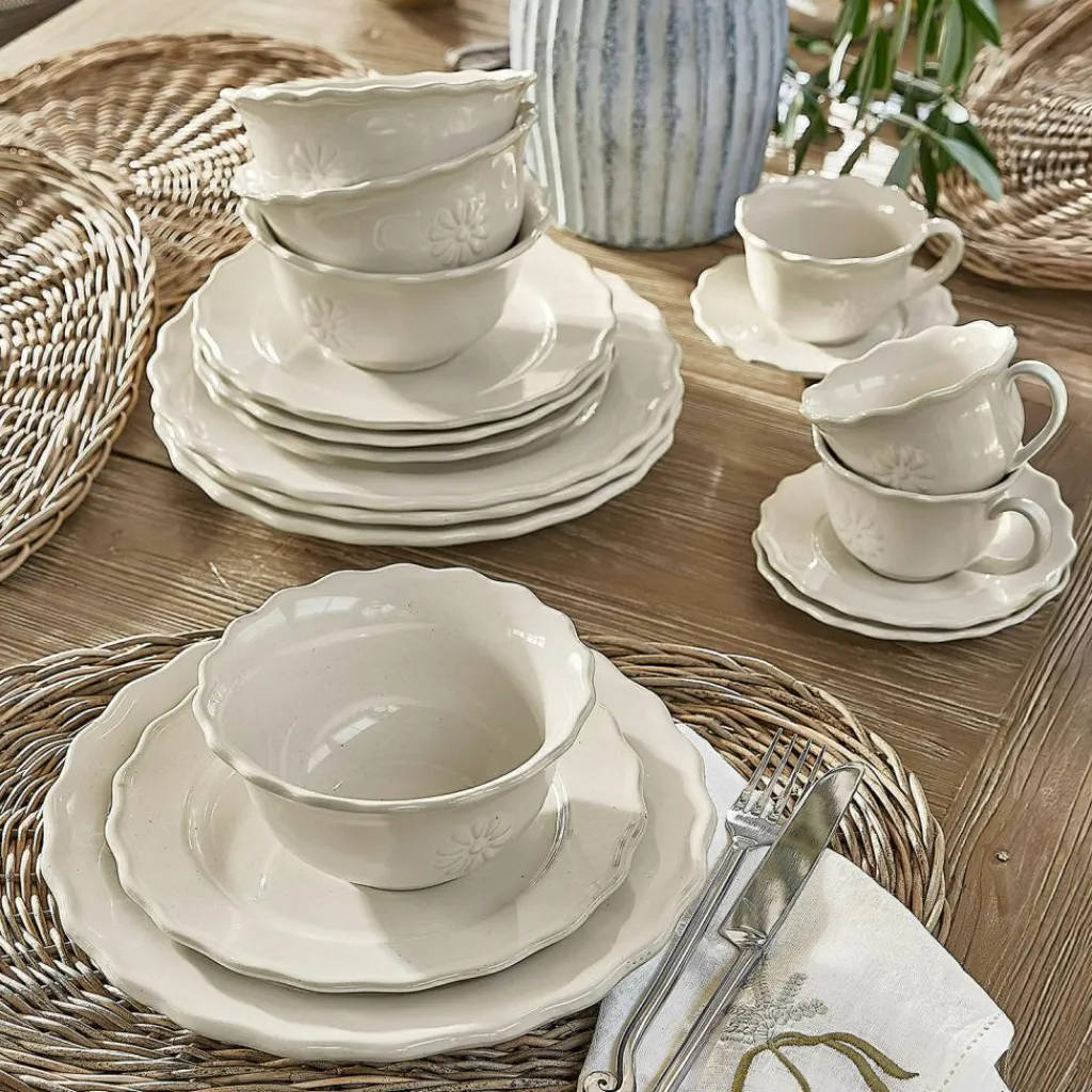 LOBERON Tasse mit Unterteller 6er Set Mallevesse New