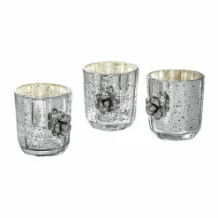 LOBERON Teelichthalter 3er Set Alovix Discount