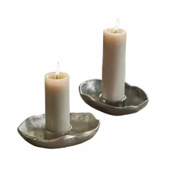 LOBERON Teelichthalter 2er Set Quilvano Clearance