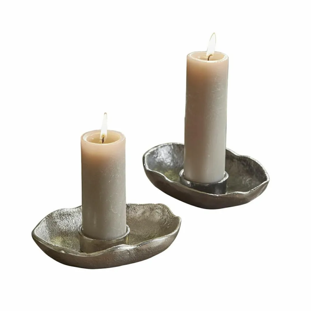 LOBERON Teelichthalter 2er Set Quilvano Clearance
