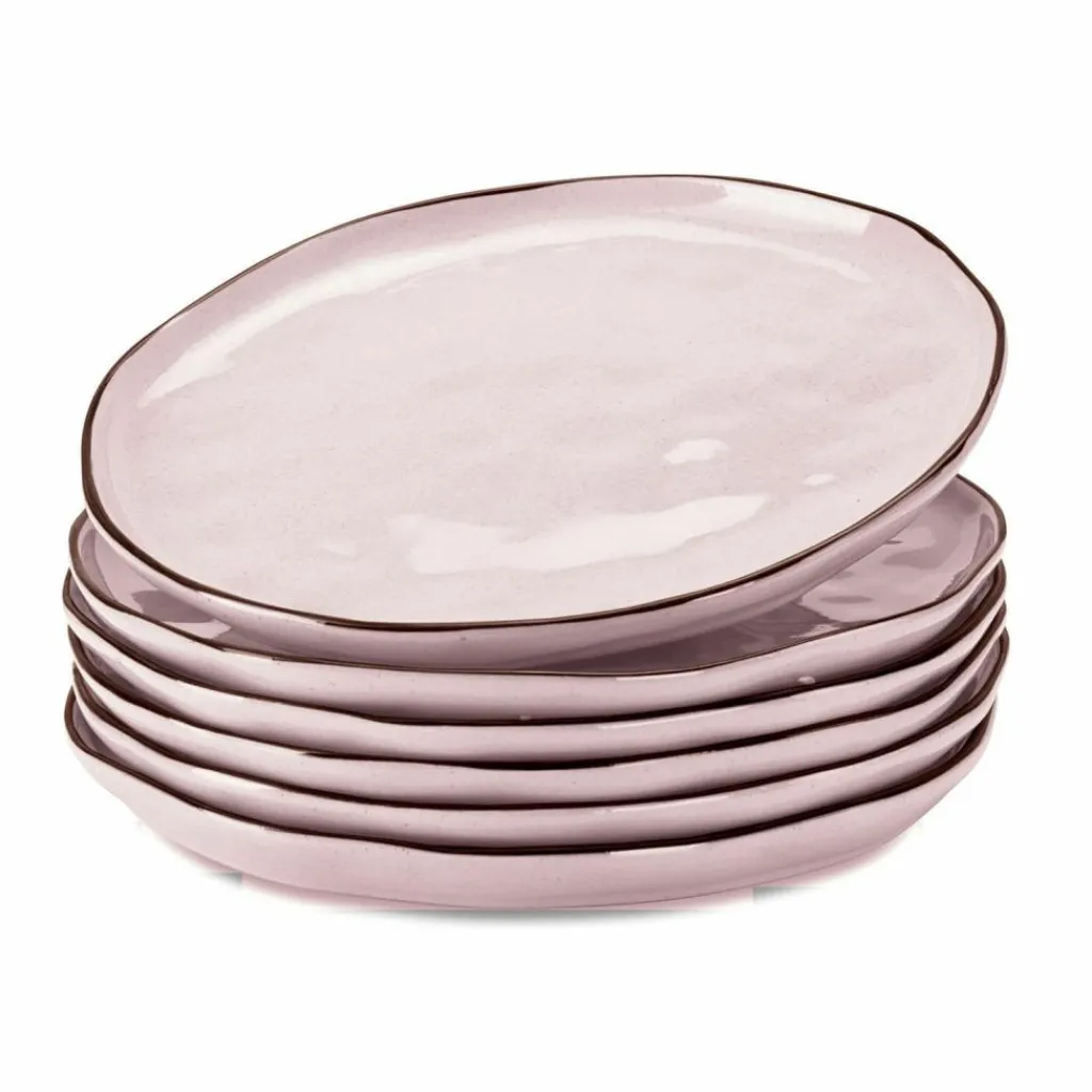 LOBERON Teller 6er Set Biarré rosa Sale