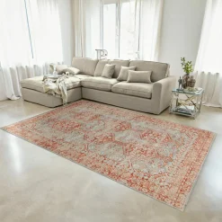 LOBERON Teppich Incantaro rot/blau Discount