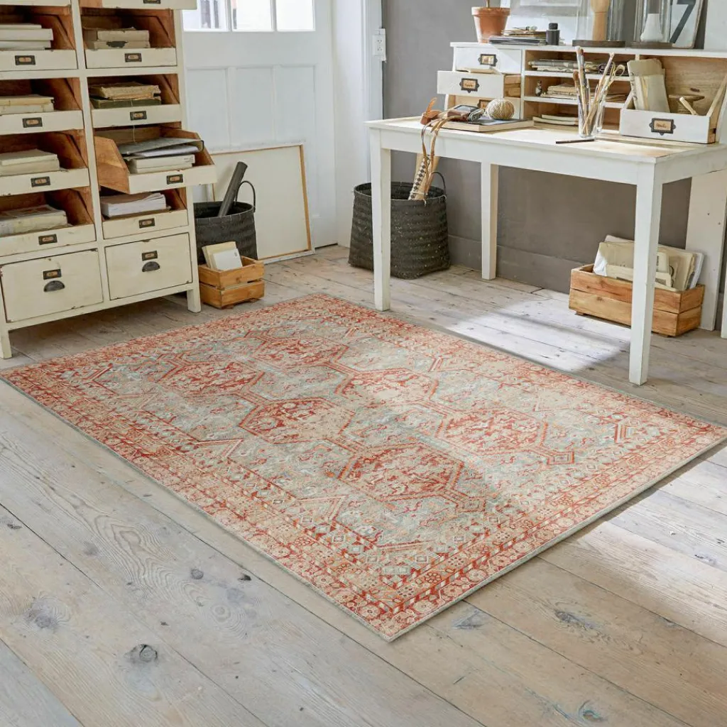 LOBERON Teppich Incantaro rot/blau Online