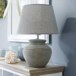 LOBERON Tischlampe Cleveland grau Hot