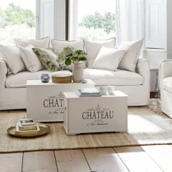LOBERON Truhe 2er Set Château Hot