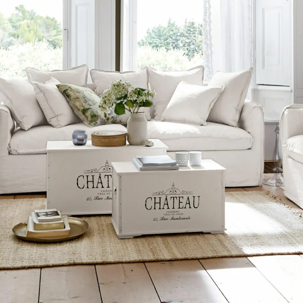 LOBERON Truhe 2er Set Château Hot
