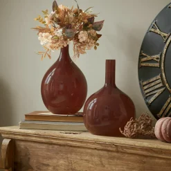 LOBERON Vase 2er Set Erlunda bordeaux Discount