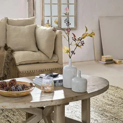 LOBERON Vase 2er Set Kurys creme