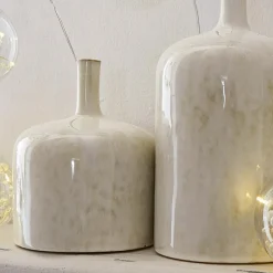 LOBERON Vase 2er Set Kurys creme