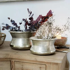 LOBERON Vase 2er Set Riona antiksilber Sale