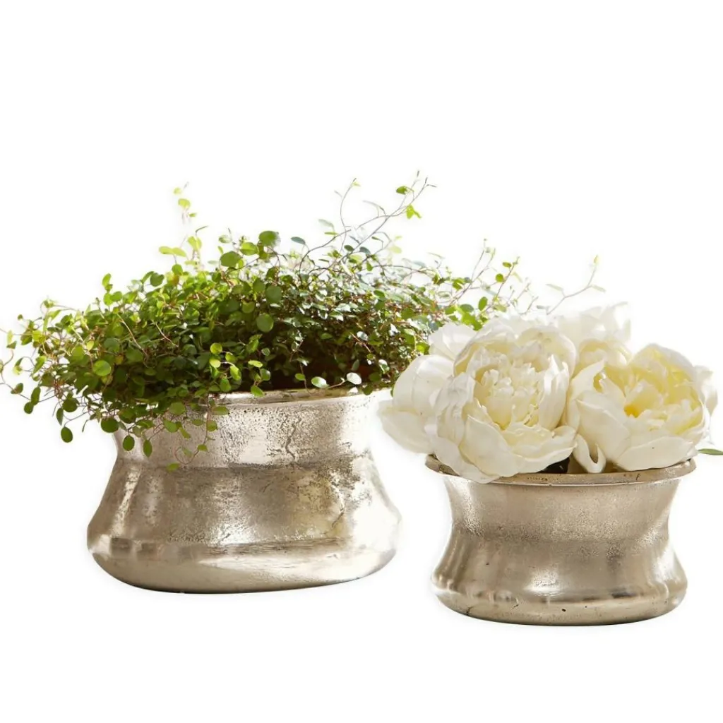 LOBERON Vase 2er Set Riona antiksilber Sale