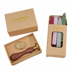 LOBERON Wachsstempel und Siegelwachs Movique bunt Hot