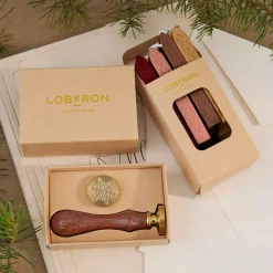 LOBERON Wachsstempel und Siegelwachs Movique braun/rot/gold Sale