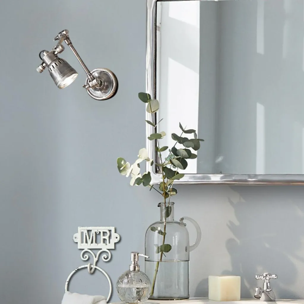 LOBERON Wandlampe Abagail antiksilber Clearance