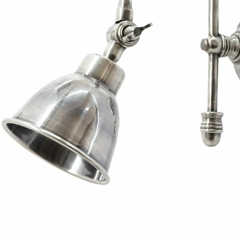 LOBERON Wandlampe Gemma antiksilber Sale