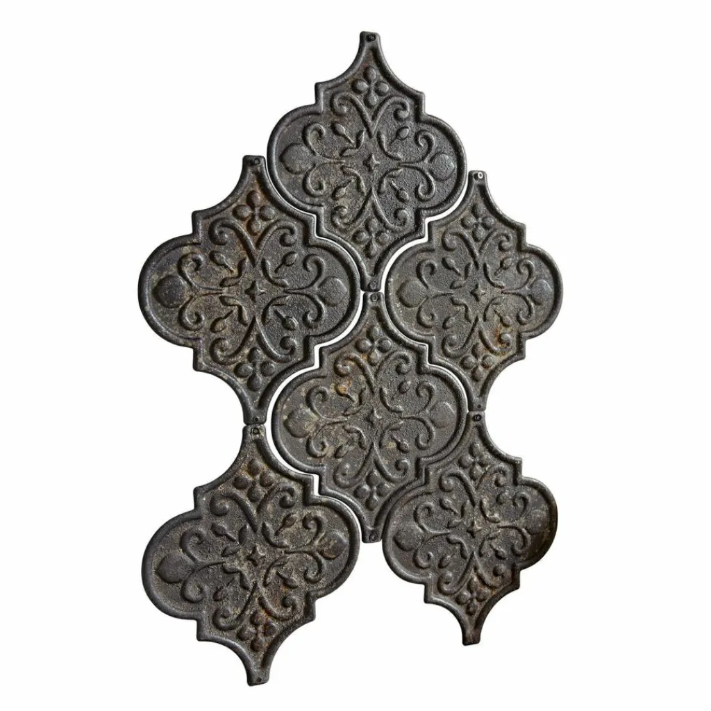 LOBERON Wandornament 6er Set Halira antikschwarz Clearance