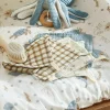 LOBERON Waschlappen 6er Set Tinkertop Hot
