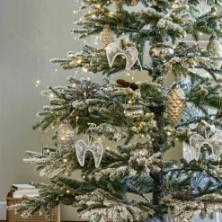 LOBERON Weihnachtsbaum Lokossa grün/weiß Clearance