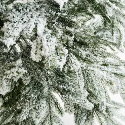 LOBERON Weihnachtsbaum Lokossa grün/weiß Clearance